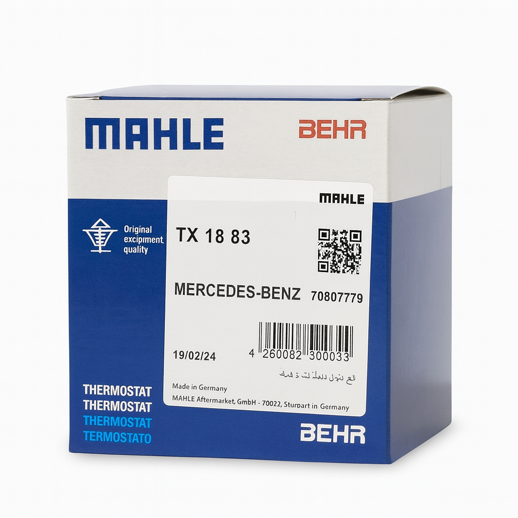 Mahle TX1883 Termostat 83'Lük A0022037875 Mercedes Actros Axor 1840 3240 Mahle