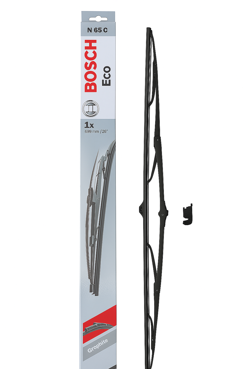 Bosch 3397015409 N65 Silecek Süpürgesi 650mm (65cm) Tekli Eco Truck Mercedes Axor Atego Man Uyumlu A0018201145 Bosch