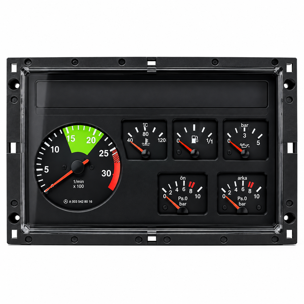 Mercedes 2521 Kombi Gösterge Paneli Kilometre Saati 3715407447