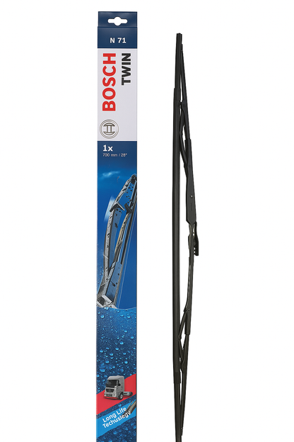 Bosch 3397011238 Twin N71 Fıskiyeli Silecek Süpürgesi  700mm Actros MP2 MP3 Scania Bosch