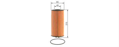 Bosch 09864B7003 PM003 Yağ Filtresi Mercedes Axor Tourismo OM906 A9061800209