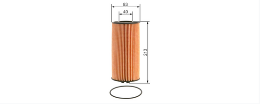 Bosch 09864B7003 PM003 Yağ Filtresi Mercedes Axor Tourismo OM906 A9061800209