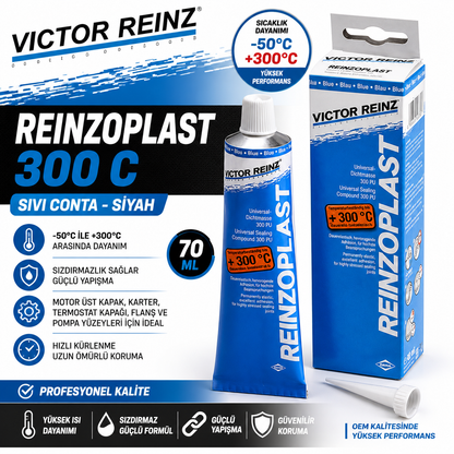 Victor Reinz Sıvı Conta 70ml +320°C Antrasit Gri  703141410 Victor Reinz